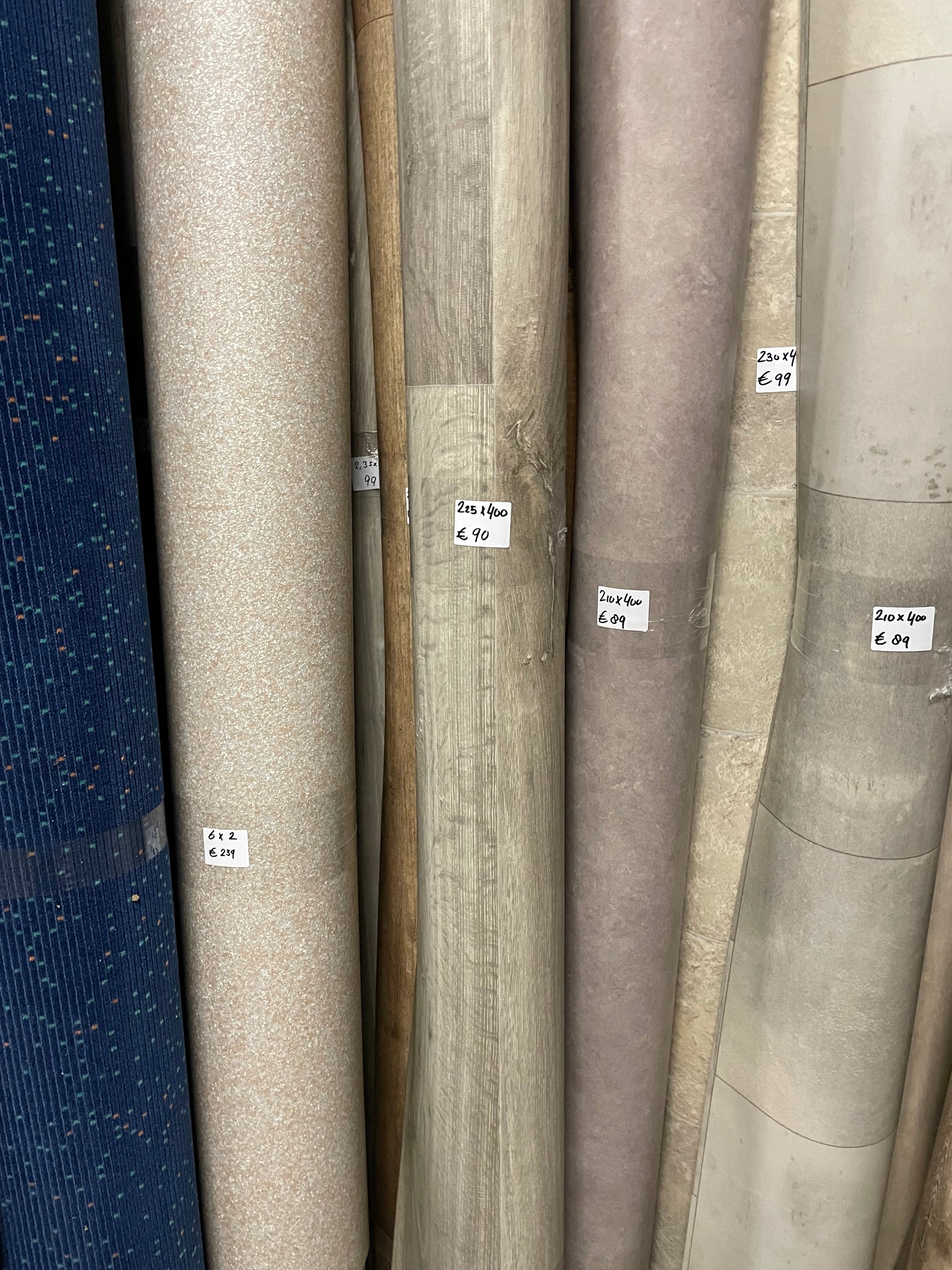 Grijsbruin Vinyl Restpartij | 2,25x4,00mtr - Vinylrestpartij.nl 