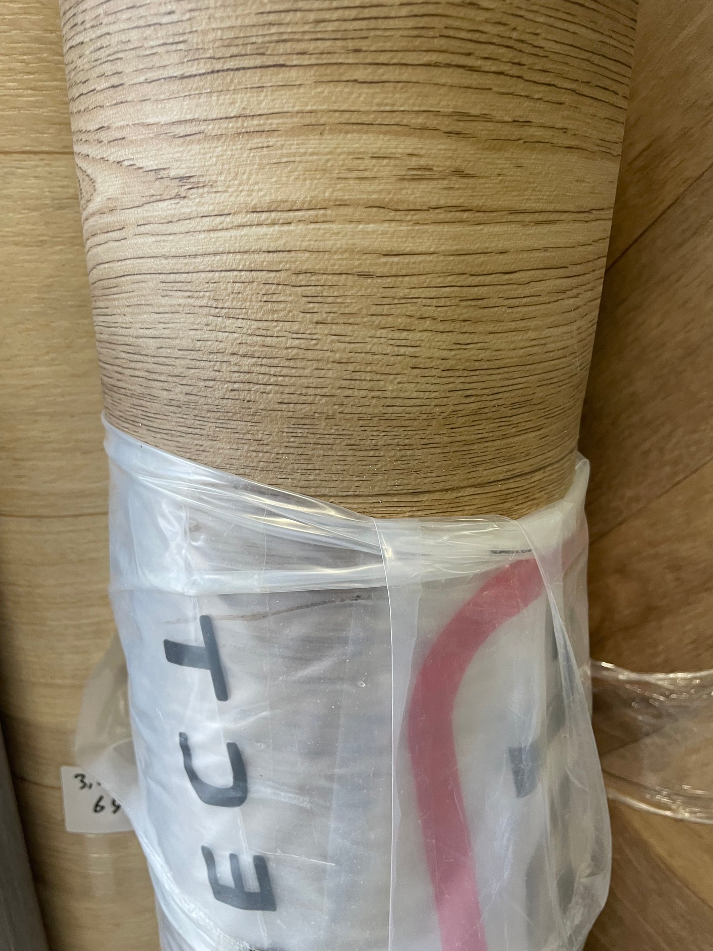 Interfloor Restant Bruin Eiken Vinyl Restpartij | 1,30x4,00mtr - Vinylrestpartij.nl 