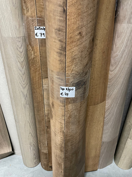 Klassiek Eiken Vinyl Restpartij | 1,40x4,00mtr - Vinylrestpartij.nl 