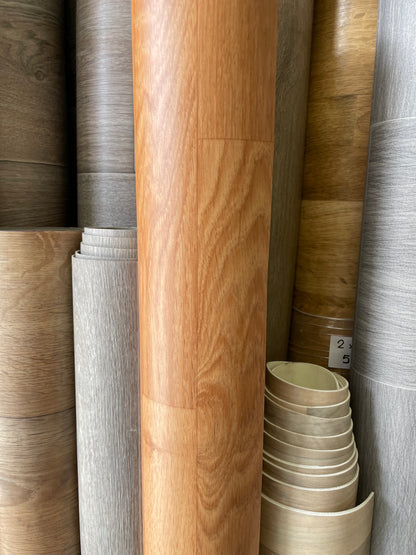 Klassiek Warm Eiken Vinyl Coupon | 1,45x2,00mtr - Vinylrestpartij.nl 
