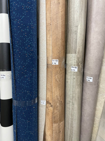 Landelijk Eiken Vinyl Restant | 2,20x3,90mtr - Vinylrestpartij.nl 