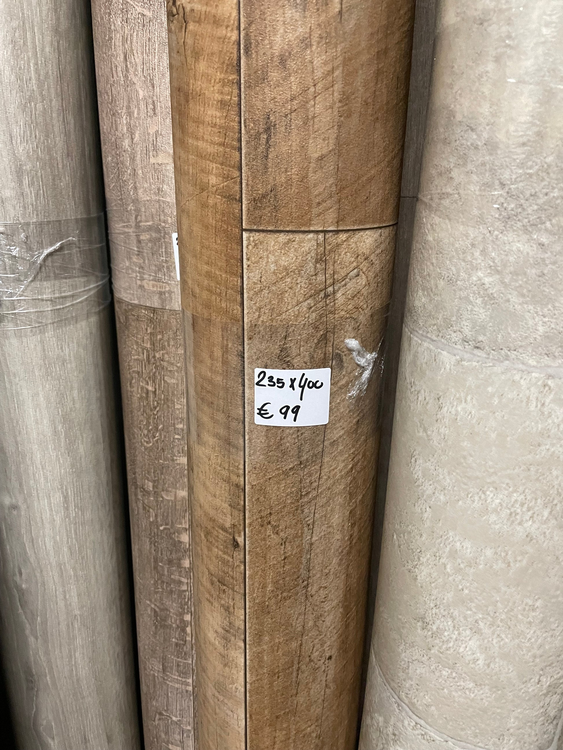 Landelijk Eiken Vinyl Restpartij | 2,35x4,00mtr - Vinylrestpartij.nl 