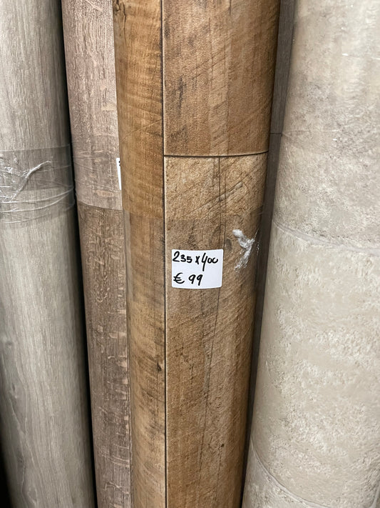 Landelijk Eiken Vinyl Restpartij | 2,35x4,00mtr - Vinylrestpartij.nl 