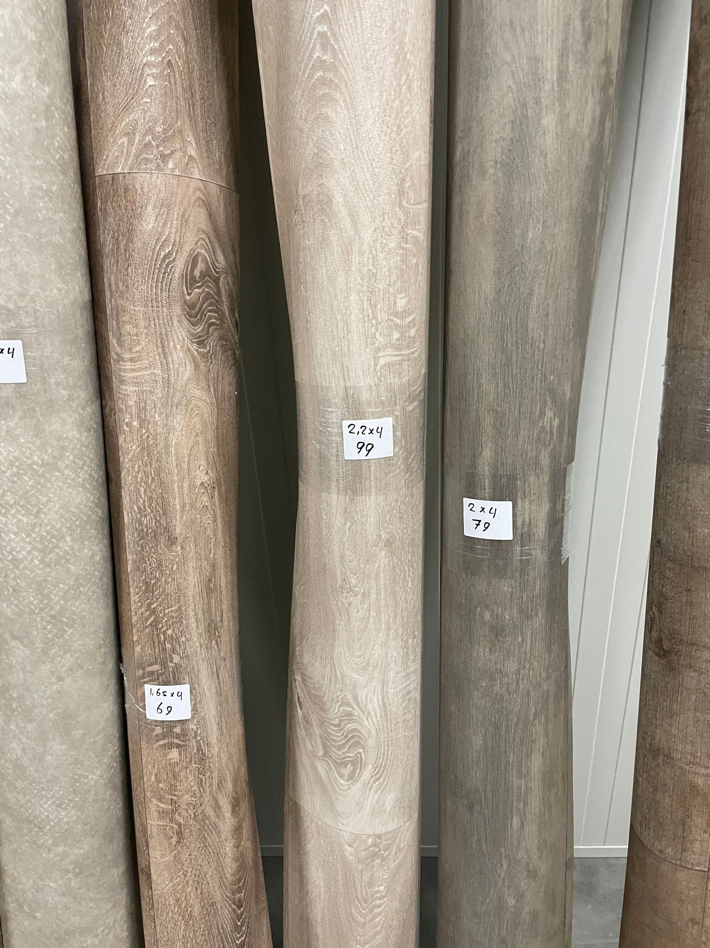 Licht Beige Eiken Vinyl Restant | 2,20x4,00mtr - Vinylrestpartij.nl 