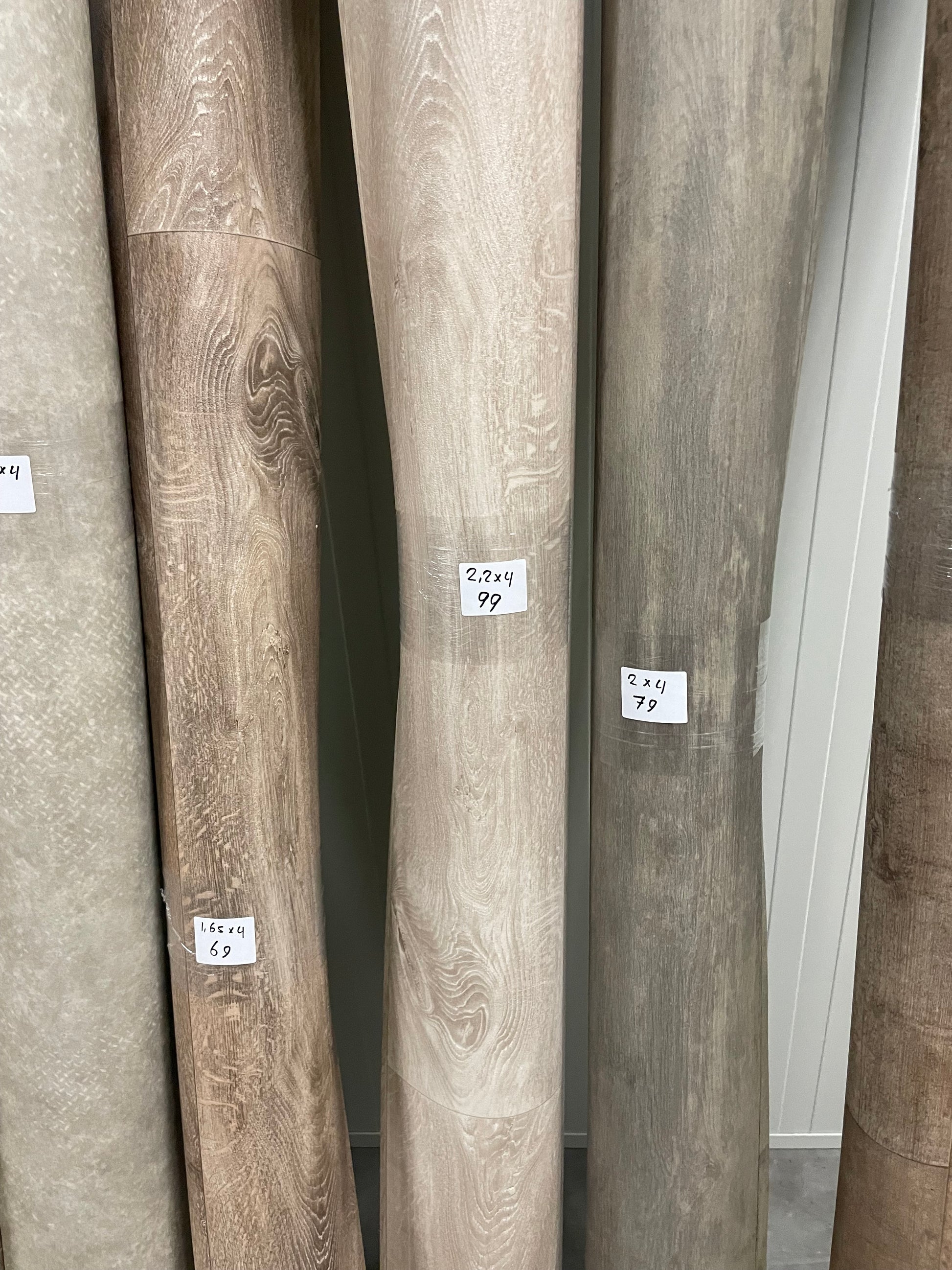 Licht Beige Eiken Vinyl Restant | 2,20x4,00mtr - Vinylrestpartij.nl 