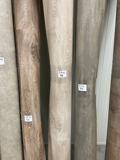 Licht Beige Eiken Vinyl Restant | 2,20x4,00mtr - Vinylrestpartij.nl 