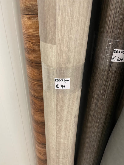 Licht Eiken Vinyl Restpartij | 2,30x4,00mtr - Vinylrestpartij.nl 