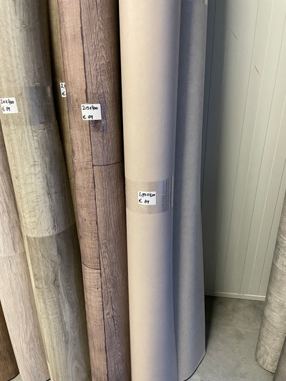 Licht Gietvloer Look Vinyl Restpartij | 1,95x4,00mtr - Vinylrestpartij.nl 