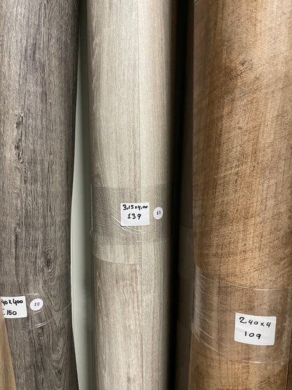 Licht Greige Eiken Vinyl Restpartij | 3,15x4,00mtr - Vinylrestpartij.nl 