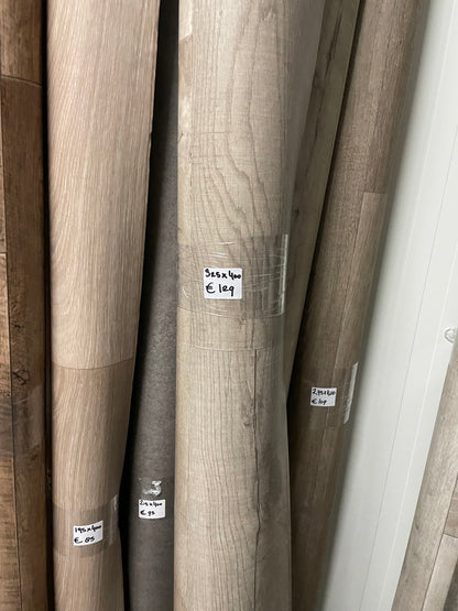 Licht Greige Eiken Vinyl Restpartij | 3,25x4,00mtr - Vinylrestpartij.nl 