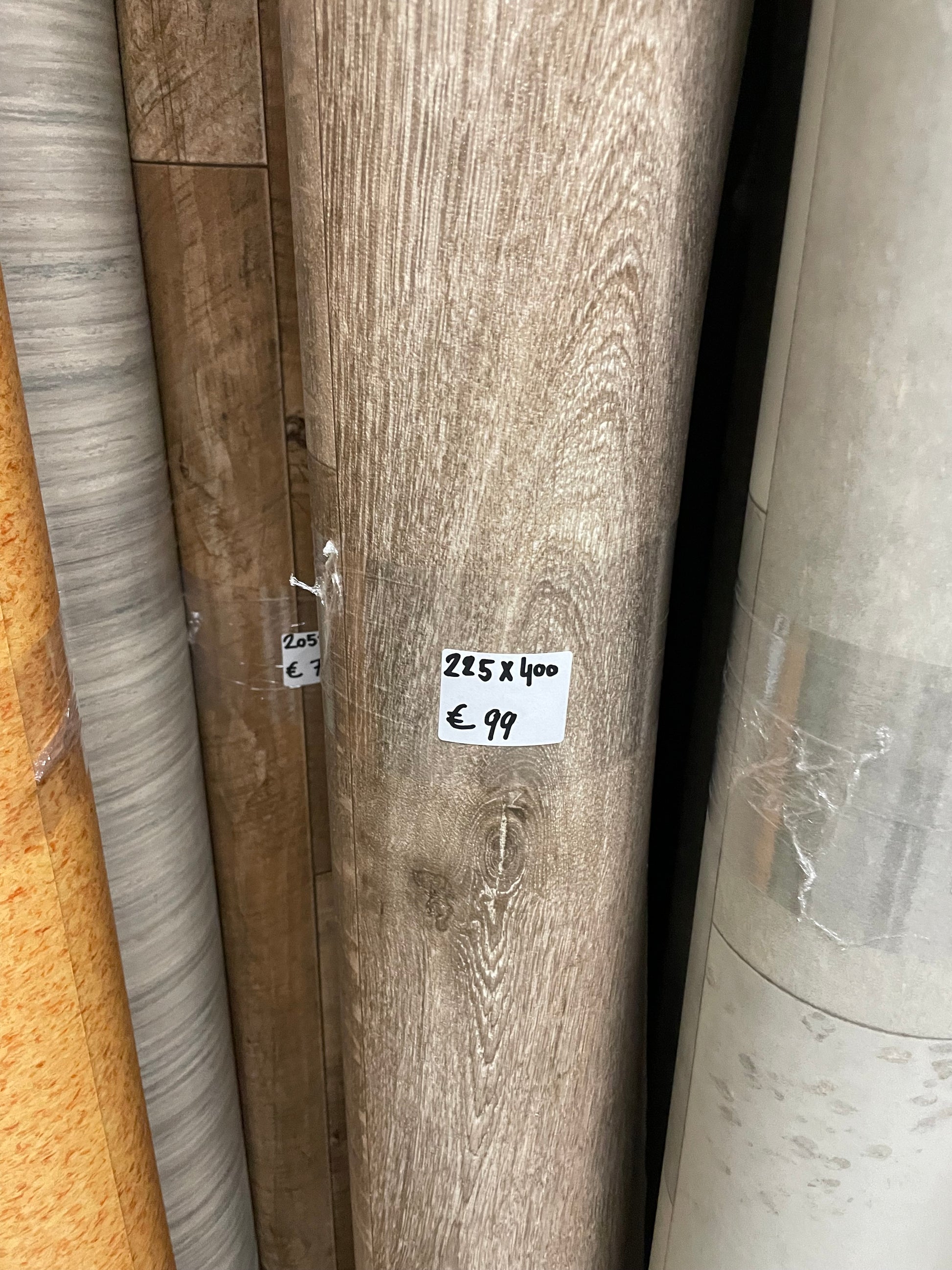 Licht Naturel Eiken Vinyl Restpartij | 2,25x4,00mtr - Vinylrestpartij.nl 