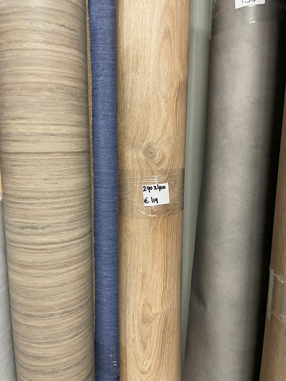 Licht Natuur Eiken Vinyl Restpartij | 2,90x4,00mtr - Vinylrestpartij.nl 