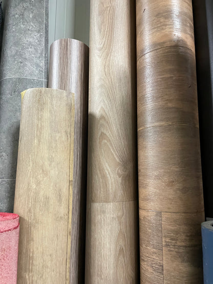 Licht Natuur Eiken Vinyl Restpartij | 3,55x4,00mtr - Vinylrestpartij.nl 