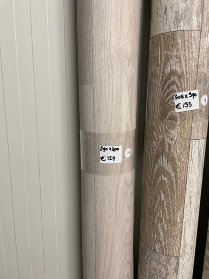 Licht Noestarm Eiken Grijs Vinyl Restpartij |2,90x4,00mtr - Vinylrestpartij.nl 