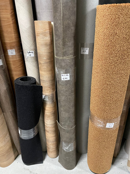 Marmoleum Donker Gemelêerd Restpartij | 1,65x1,70mtr - Vinylrestpartij.nl 