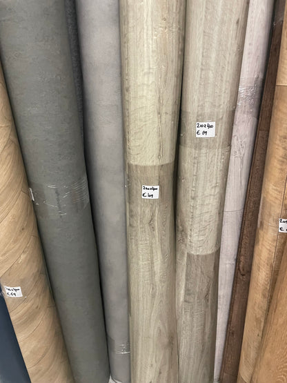 Multikleur Eiken Vinyl Restant | 2,50x4,00mtr - Vinylrestpartij.nl 