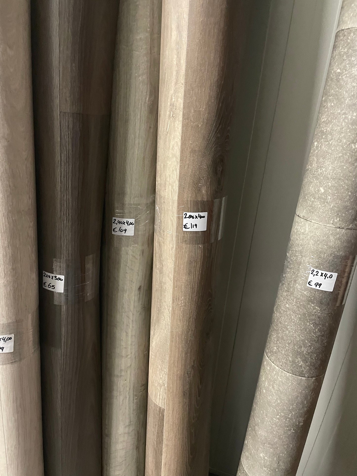 Mutlikleur Eiken Vinyl Restpartij | 2,85x4,00mtr - Vinylrestpartij.nl 