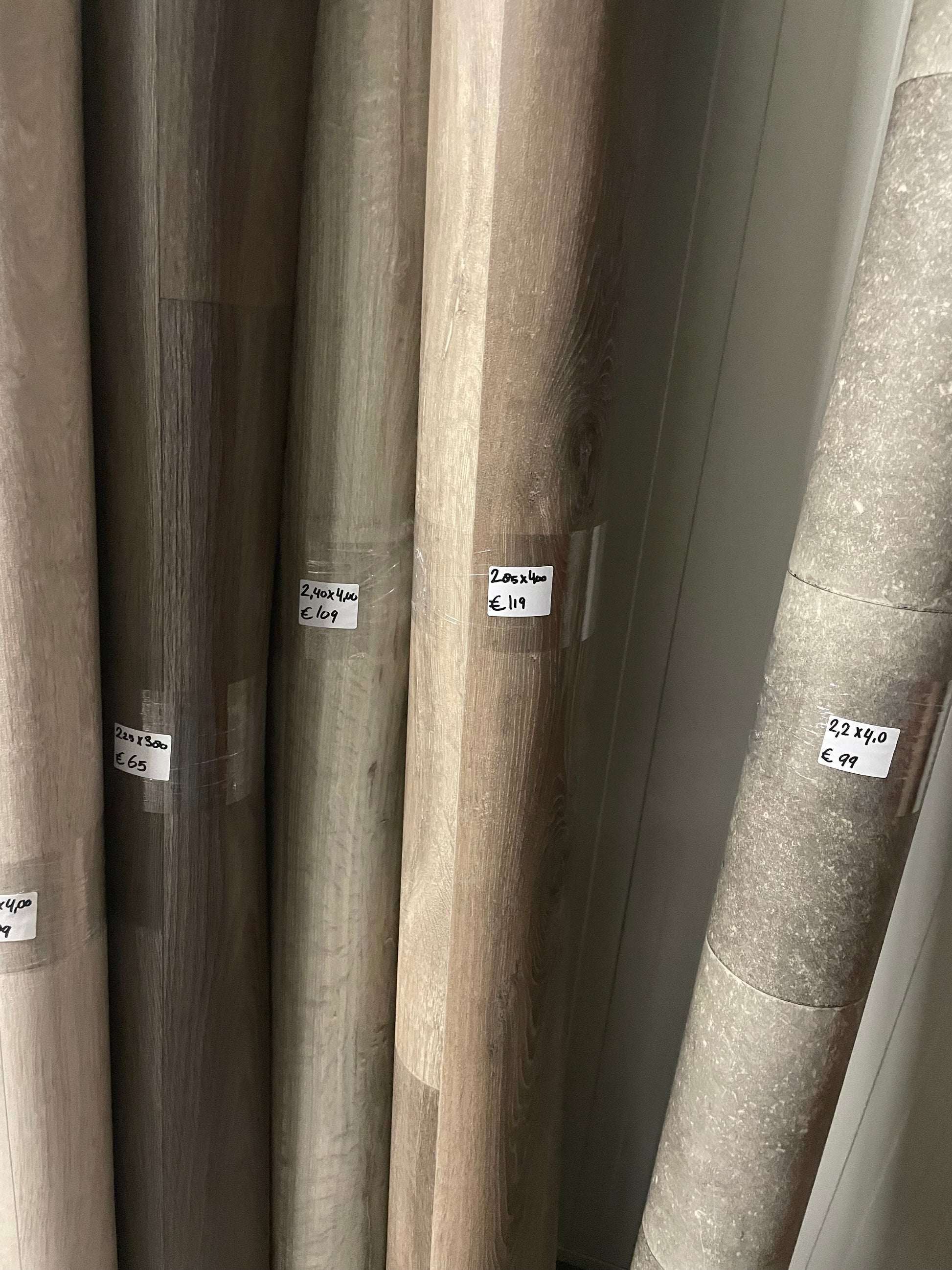Mutlikleur Eiken Vinyl Restpartij | 2,85x4,00mtr - Vinylrestpartij.nl 