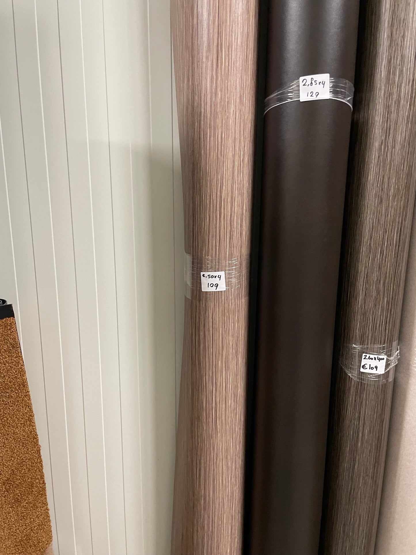 Naturel Bamboolook Vinyl Restpartij | 2,50x4,00mtr - Vinylrestpartij.nl 