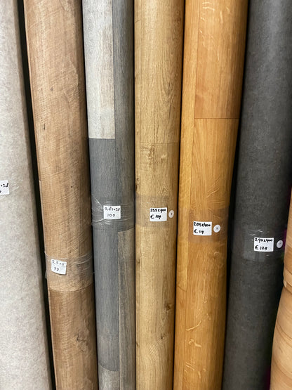 Naturel Eiken Vinyl Restpartij | 2,55x4,00mtr - Vinylrestpartij.nl 