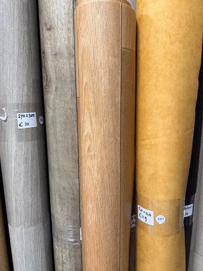 Naturel Houtlook Vinyl Restpartij | 1,35x4,00mtr (5,4m2)