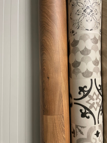Naturel Rustiek Eiken Vinyl Restpartij | 3,35x4,00mtr - Vinylrestpartij.nl 
