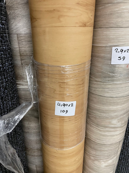 Natuurlijk Bruin Eiken Vinyl Restpartij | 2,00x4,90mtr - Vinylrestpartij.nl 