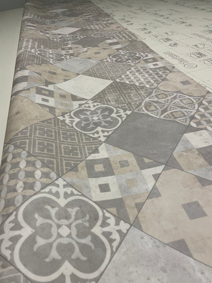 Portuguese Tegels Vinyl Restpartij | 3,15x4,00mtr - Vinylrestpartij.nl 