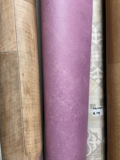Roze Betonlook Vinyl Restpartij |2,30x4,00mtr - Vinylrestpartij.nl 