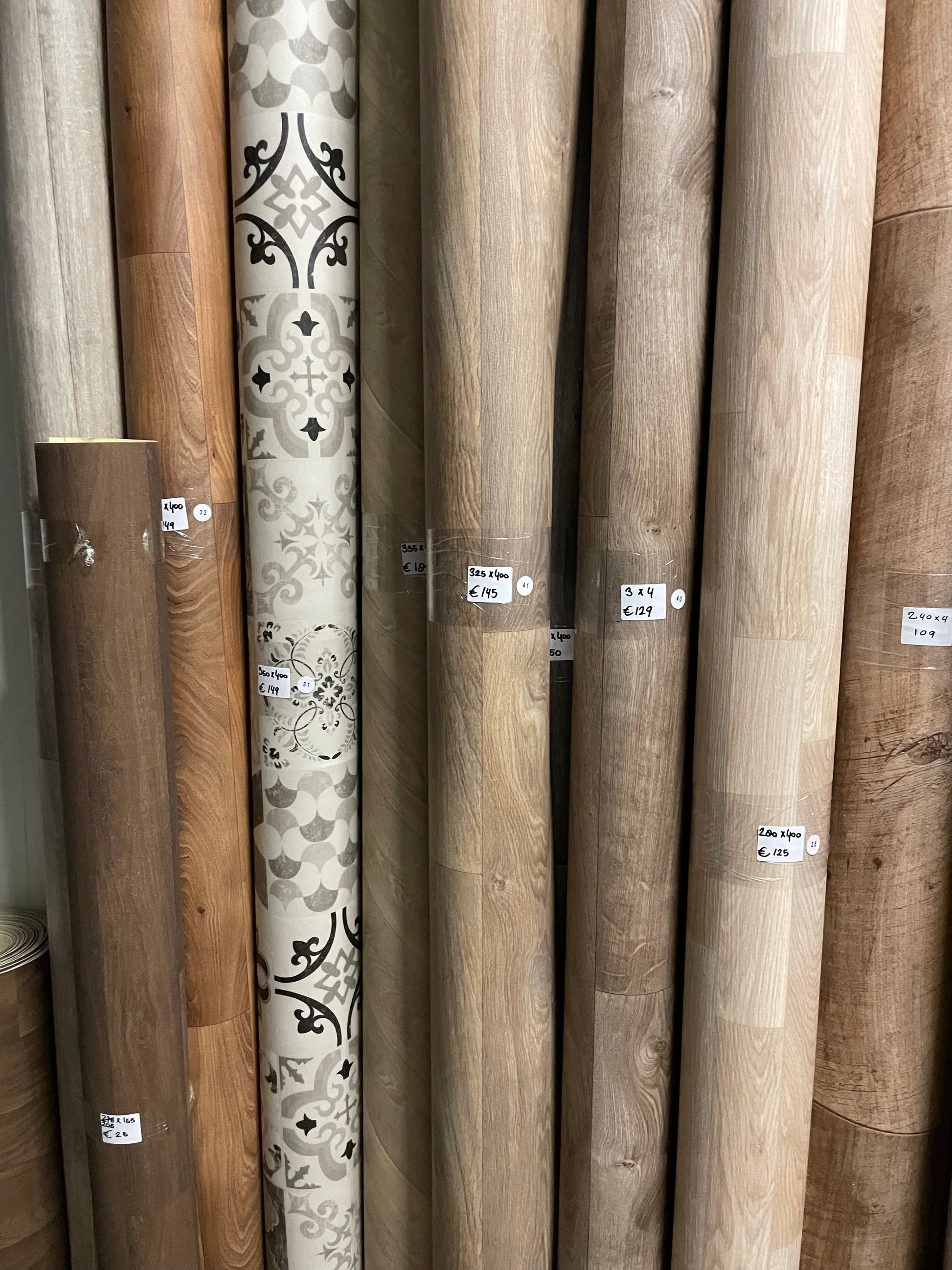 Rustiek Bruin Eiken Vinyl Restpartij | 3,25x4,00mtr - Vinylrestpartij.nl 