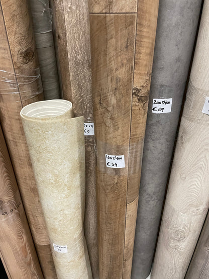 Rustiek Donker Eiken Vinyl Restpartij | 1,60x4,00mtr - Vinylrestpartij.nl 