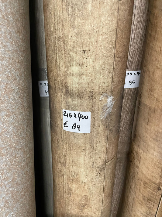 Rustiek Eiken Vinyl Restpartij | 2,15x4,00mtr - Vinylrestpartij.nl 