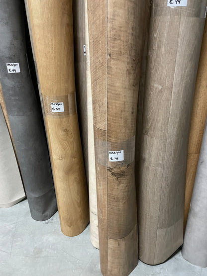 Rustiek Warm Eiken Vinyl Restpartij | 1,65x4,00mtr - Vinylrestpartij.nl 