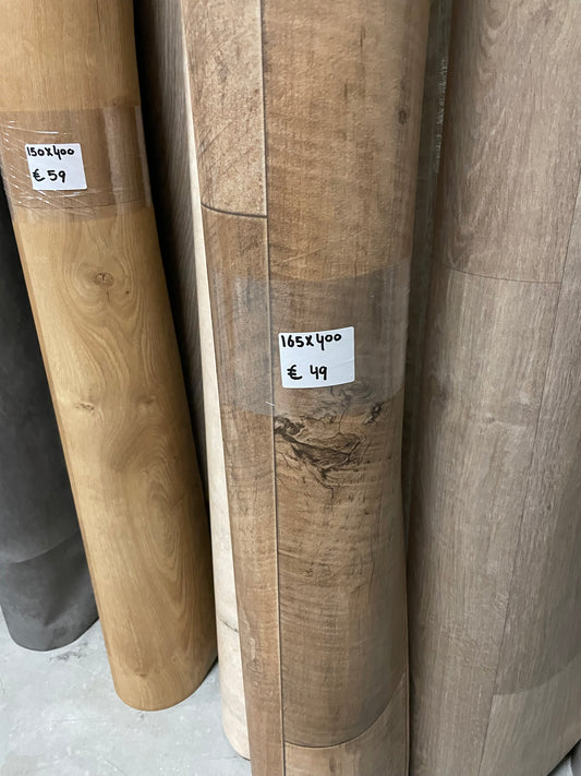 Rustiek Warm Eiken Vinyl Restpartij | 1,65x4,00mtr - Vinylrestpartij.nl 