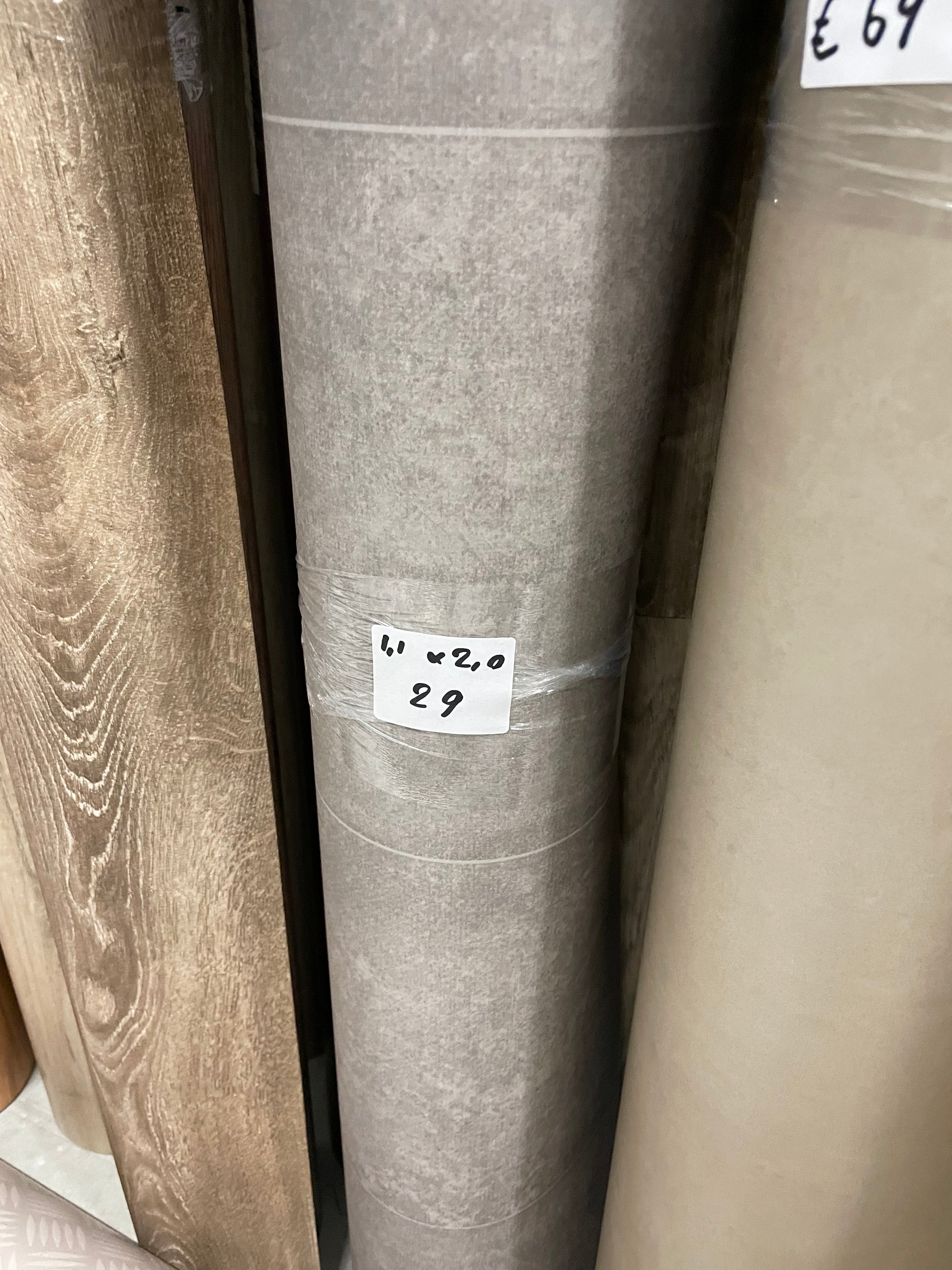 Tegelmotief WC/Toilet Vinyl Restpartij | 1,10x2,00mtr - Vinylrestpartij.nl 