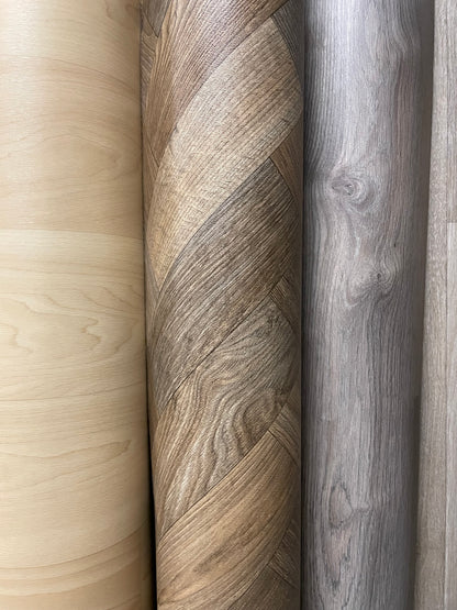 Visgraat Eiken Vinyl Vloer Restpartij | 2,00x4,00mtr - Vinylrestpartij.nl 