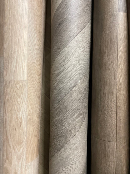 Visgraat Grijsbruin Eiken Vinyl Restpartij | 3,10x4,00mtr - Vinylrestpartij.nl 