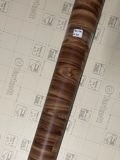 Walnoot Eiken Vinyl Restpartij | 3,60x4,00mtr - Vinylrestpartij.nl 