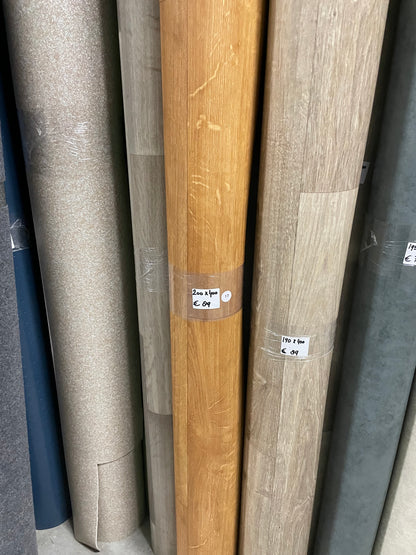 Warm Eiken Vinyl Restpartij |2,00x4,00mtr - Vinylrestpartij.nl 