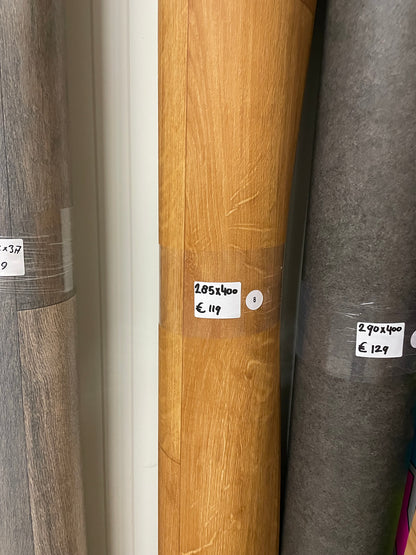 Warm Eiken Vinyl Restpartij | 2,85x4,00mtr - Vinylrestpartij.nl 