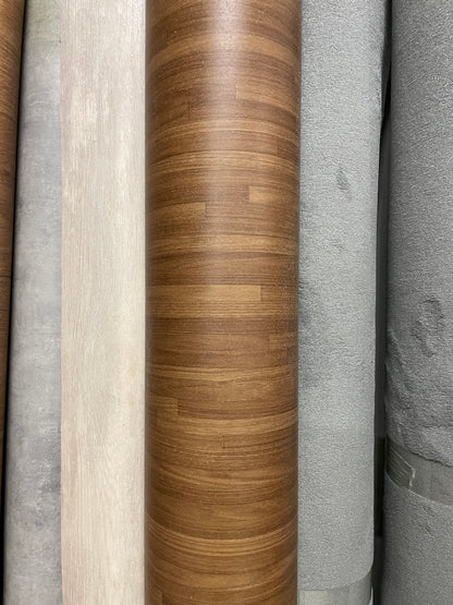 Warm Merbau Vinyl Restpartij | 2,00x3,40mtr - Vinylrestpartij.nl 