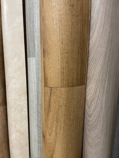 Warm Natuur Eiken Vinyl Restpartij | 1,95x3,90mtr - Vinylrestpartij.nl 