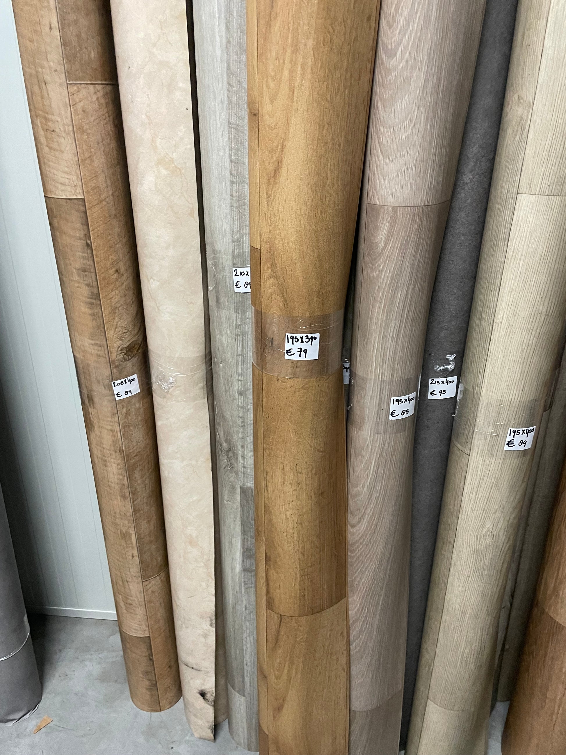 Warm Natuur Eiken Vinyl Restpartij | 1,95x3,90mtr - Vinylrestpartij.nl 