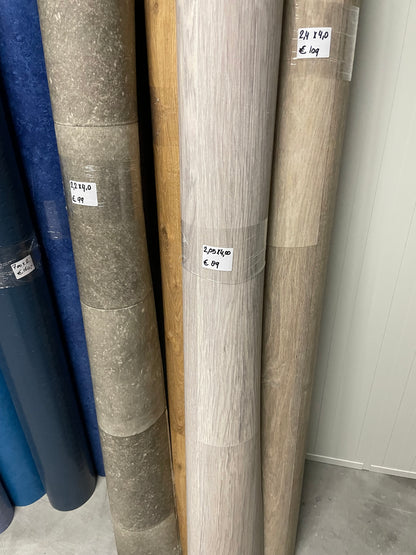 Wit Eiken Vinyl Restpartij | 2,05x4,00mtr - Vinylrestpartij.nl 