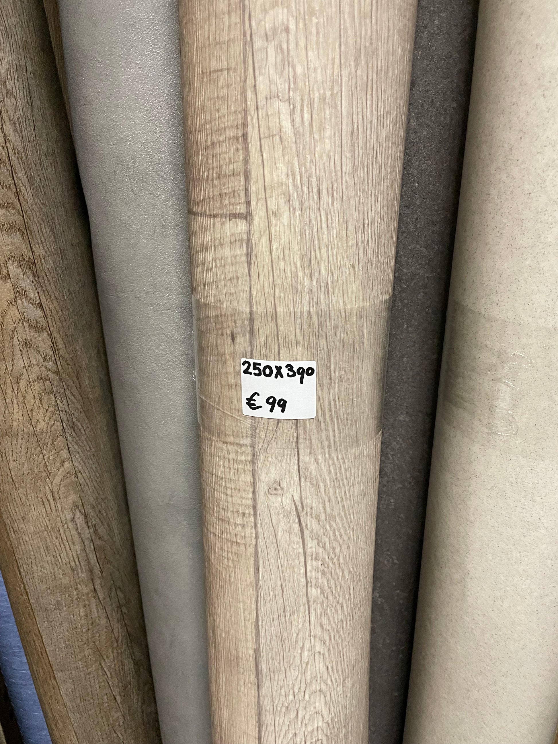Wit Eiken Vinyl Restpartij | 2,50x3,90mtr - Vinylrestpartij.nl 