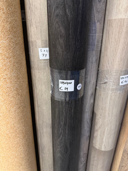 Zwart Eiken Vinyl Restpartij | 1,85x4,00mtr (7,4m2)
