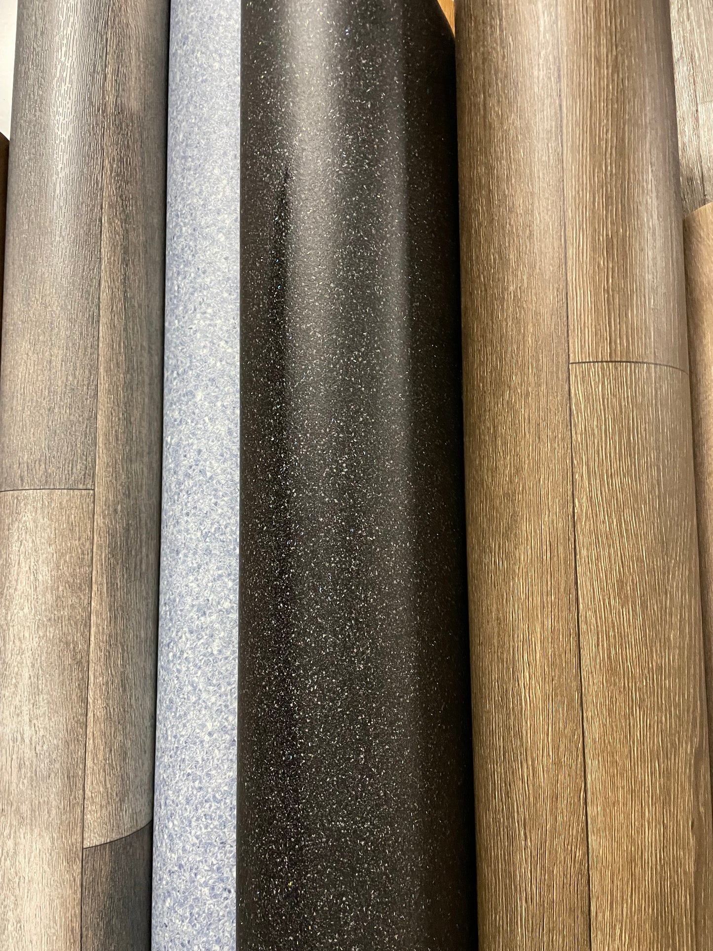 Zwart Granietlook Project Vinyl Restpartij | 2,55x4,00mtr - Vinylrestpartij.nl 