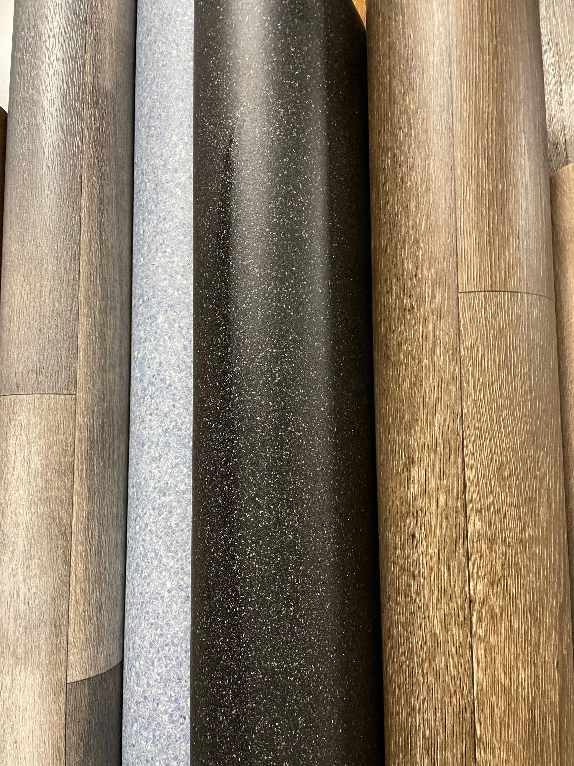 Zwart Granietlook Project Vinyl Restpartij | 2,55x4,00mtr - Vinylrestpartij.nl 